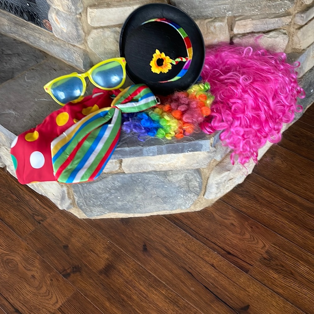 Clown costume accessories!!